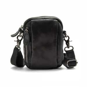 Мини-сумка через плече кожанная мужская Tiding Bag M39-6072A