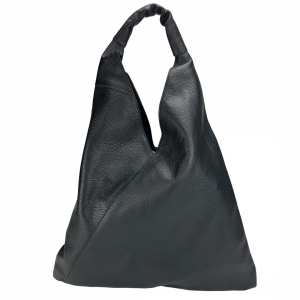 Сумка-шоппер черная большая Firenze Italy F-IT-7625A