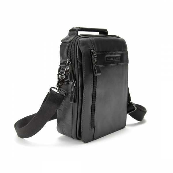 Невеликий шкіряний месенджер Ruff Ryder RR-4175A