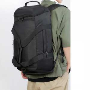 Дорожная сумка черная текстильная Confident TB8-T17A