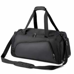 Дорожная сумка черная текстильная Confident TB8-T17A