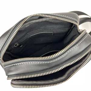 Сумка через плечо мужская кожаная Tiding Bag 8911A