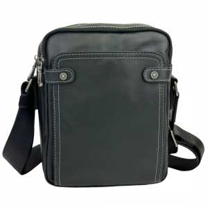Сумка через плечо мужская кожаная Tiding Bag 8911A