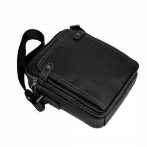 Сумка через плечо мужская кожаная Tiding Bag 8911A