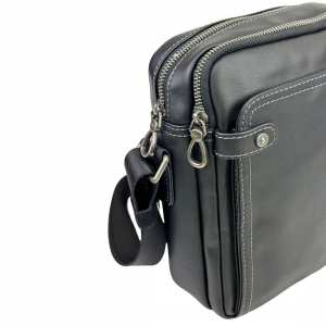 Сумка через плечо мужская кожаная Tiding Bag 8911A