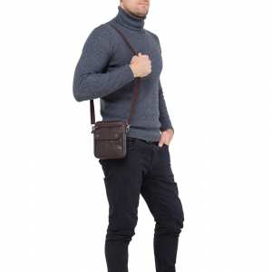 Мессенджер HD Leather NM24-348C