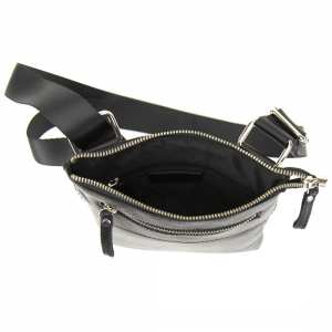 Тонкий кожаный вертикальный мессенджер Tavinchi S-TV-4142A