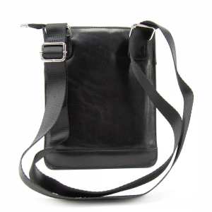 Тонкий кожаный вертикальный мессенджер Tavinchi S-TV-4142A