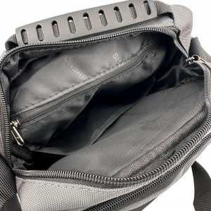 Мужской текстильный мессенджер с ручкой Confident AT09-T-23909G