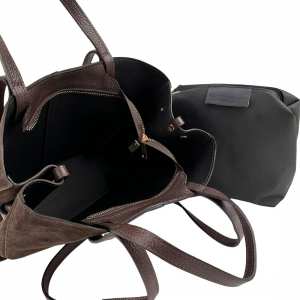 Замшевая сумка средних размеров Firenze Italy F-IT-7888DB