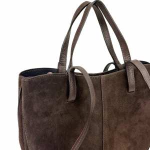 Замшевая сумка средних размеров Firenze Italy F-IT-7888DB