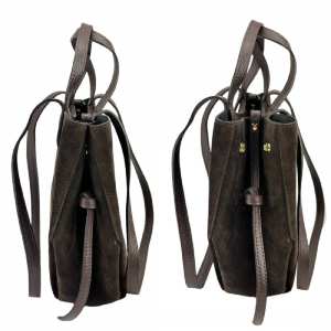 Замшевая сумка средних размеров Firenze Italy F-IT-7888DB