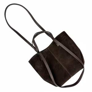 Замшевая сумка средних размеров Firenze Italy F-IT-7888DB