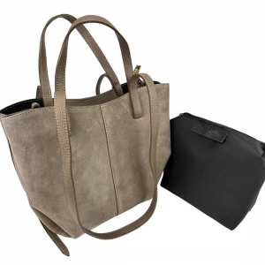 Замшевая сумка средних размеров Firenze Italy F-IT-7888T