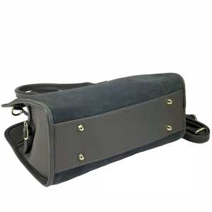 Замшевая классическая женская сумка Firenze Italy F-IT-8666G