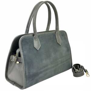 Замшевая классическая женская сумка Firenze Italy F-IT-8666G