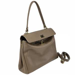 Классическая кожаная сумка через плече Firenze Italy F-IT-777T