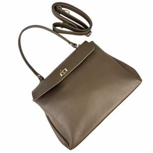 Классическая кожаная сумка через плече Firenze Italy F-IT-777T