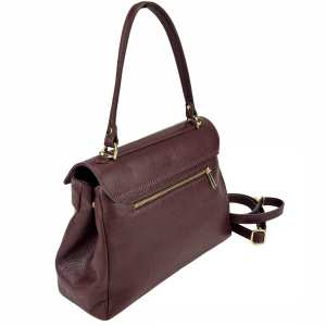 Классическая кожаная сумка через плече Firenze Italy F-IT-777BO