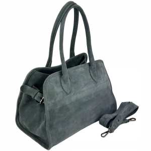 Замшевая классическая женская сумка Firenze Italy F-IT-8667G