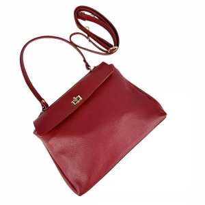 Классическая кожаная сумка через плече Firenze Italy F-IT-777R