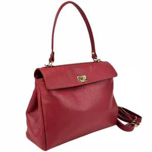 Классическая кожаная сумка через плече Firenze Italy F-IT-777R
