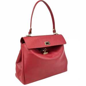 Классическая кожаная сумка через плече Firenze Italy F-IT-777R