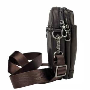 Кожаная маленькая сумка через плечо Tiding Bag 1631C