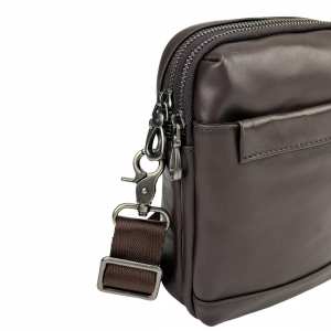 Кожаная маленькая сумка через плечо Tiding Bag 1631C