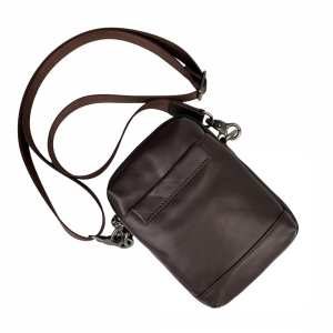 Кожаная маленькая сумка через плечо Tiding Bag 1631C