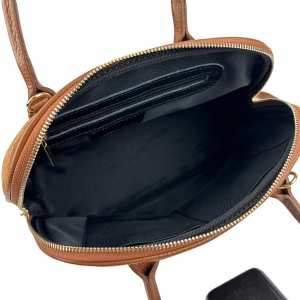 Женская замшевая каркасная сумка Firenze Italy F-IT-3015C