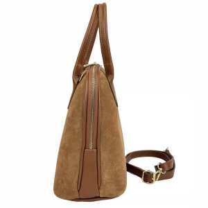 Женская замшевая каркасная сумка Firenze Italy F-IT-3015C