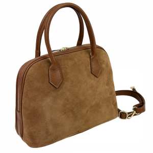 Женская замшевая каркасная сумка Firenze Italy F-IT-3015C