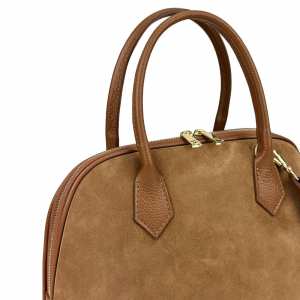 Женская замшевая каркасная сумка Firenze Italy F-IT-3015C