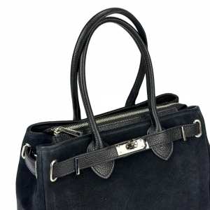 Замшевая классическая женская сумка Firenze Italy F-IT-8600A