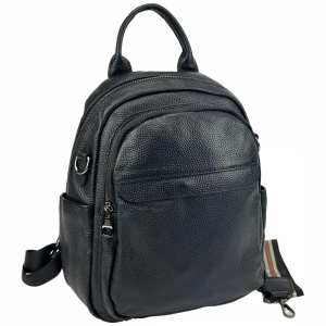 Женский кожаный черный рюкзак Olivia Leather F-FL-NWBP27-8061A Женский кожаный черный рюкзак Olivia Leather F-FL-NWBP27-8061A