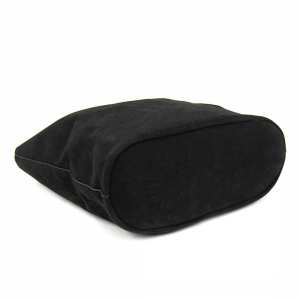 Вместительный шоппер черного цвета Lilly P3-654A