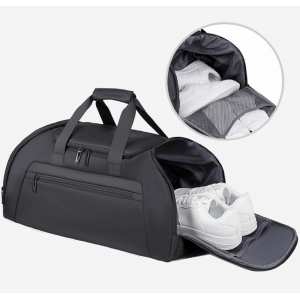 Дорожная сумка черная текстильная Confident TB8-T18A