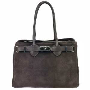 Замшевая классическая женская сумка Firenze Italy F-IT-8600DB