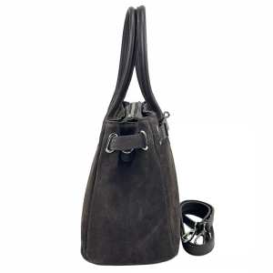 Замшевая классическая женская сумка Firenze Italy F-IT-8600DB