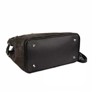 Замшевая классическая женская сумка Firenze Italy F-IT-8600DB