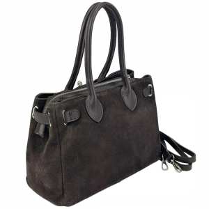 Замшевая классическая женская сумка Firenze Italy F-IT-8600DB