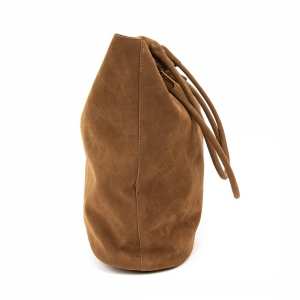 Вместительный шоппер коричневого цвета Lilly P3-654C