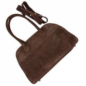 Замшевая классическая женская сумка Firenze Italy F-IT-8667C