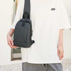 Текстильная мужская сумка через плечо Confident ATN02-233G