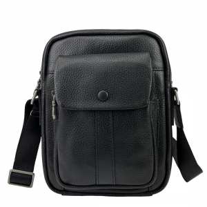 Мужской мессенджер из мягкой кожи Tiding Bag 1639A