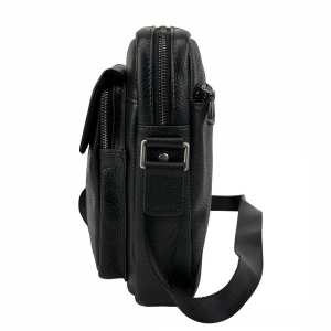 Мужской мессенджер из мягкой кожи Tiding Bag 1639A