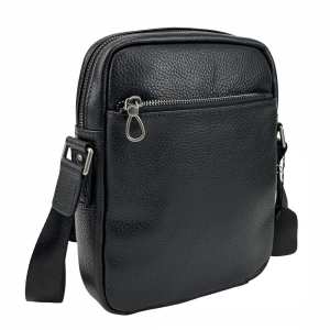 Мужской мессенджер из мягкой кожи Tiding Bag 1639A