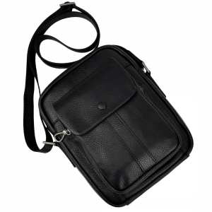 Мужской мессенджер из мягкой кожи Tiding Bag 1639A