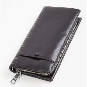 Кожаный клатч Prada NA54-5526A